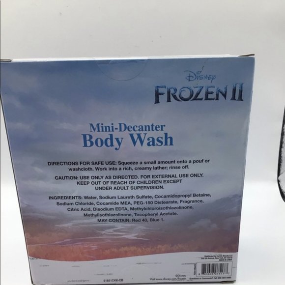 Disney Frozen Mini-Decanter Body Wash Set - Picture 8 of 11